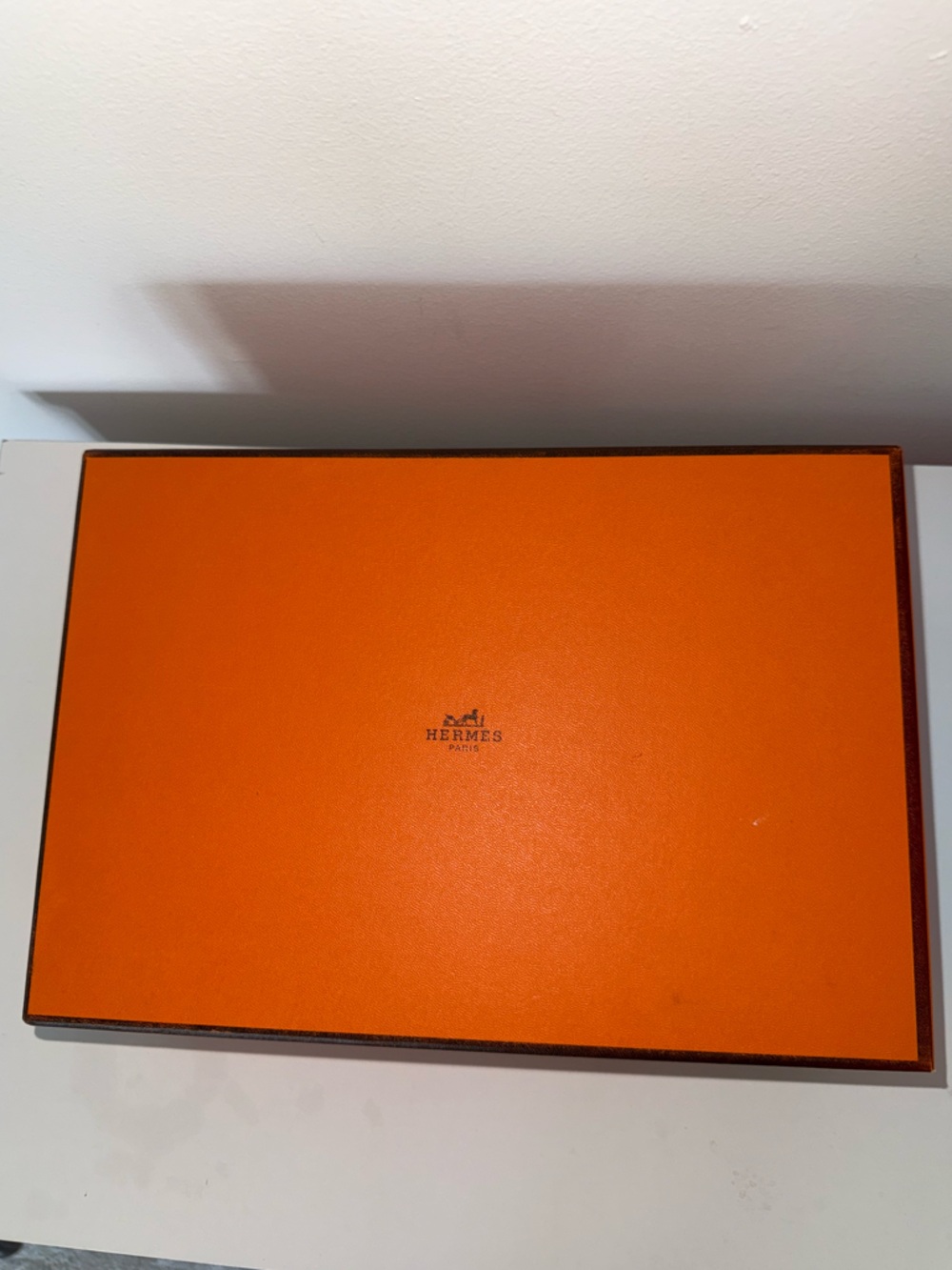Hermès Orange Signature Box